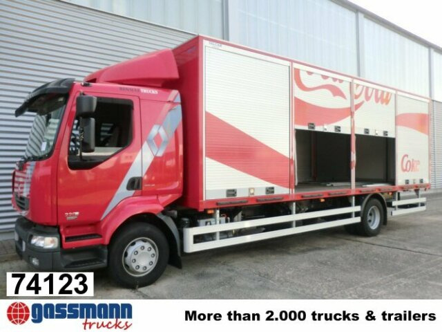 Renault Midlum 220 DXi 4x2Getränkekoffer TÜV:2019 - Camion pentru transportul băuturilor: Foto 1 Renault Midlum 220 DXi 4x2Getränkekoffer TÜV:2019 - Camion pentru transportul băuturilor: Foto 1