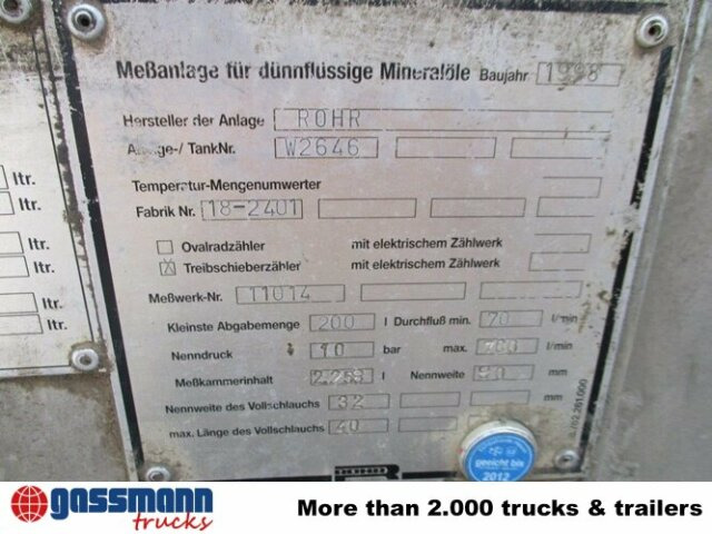 Rohr Tankaufbau, 6 cbm - Container cisternă: Foto 4 Rohr Tankaufbau, 6 cbm - Container cisternă: Foto 4
