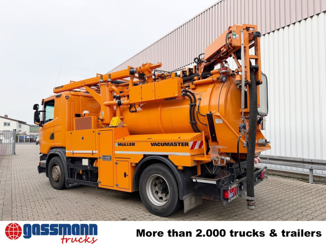 Scania G 320 4x2, Müller Vacumaster ca. 5,5m³, Funk - Măturătoare stradală: Foto 3 Scania G 320 4x2, Müller Vacumaster ca. 5,5m³, Funk - Măturătoare stradală: Foto 3