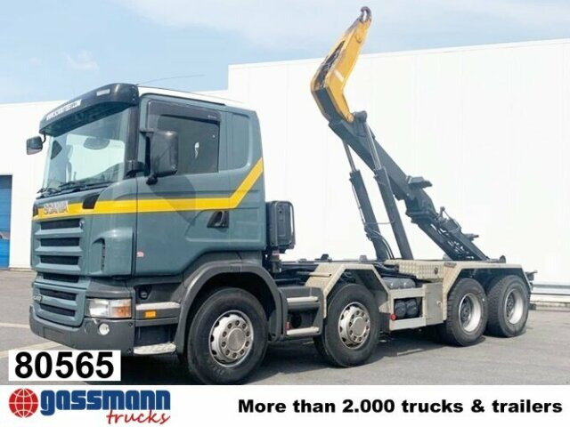Scania R420 CB 8x4 MNZ, Retarder, Euro4 - Camion cu cârlig: Foto 1 Scania R420 CB 8x4 MNZ, Retarder, Euro4 - Camion cu cârlig: Foto 1