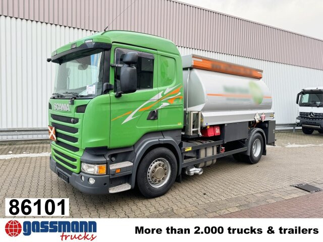 Scania R450 4x2, Retarder, ADR, Rohr Tank, ca. 14400l - Camion cisternă: Foto 1 Scania R450 4x2, Retarder, ADR, Rohr Tank, ca. 14400l - Camion cisternă: Foto 1