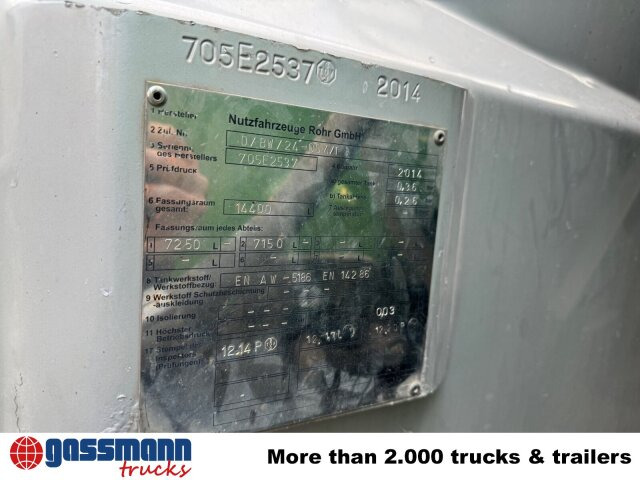 Scania R450 4x2, Retarder, ADR, Rohr Tank, ca. 14400l - Camion cisternă: Foto 5 Scania R450 4x2, Retarder, ADR, Rohr Tank, ca. 14400l - Camion cisternă: Foto 5