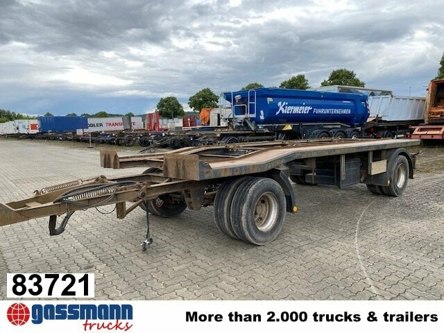 Schmidt FT 18/Z/5,4 Abrollanhänger - Remorcă abroll/ Skiploader: Foto 1 Schmidt FT 18/Z/5,4 Abrollanhänger - Remorcă abroll/ Skiploader: Foto 1