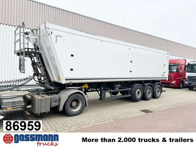 Schmitz Cargobull SKI 24 SL 9.6, Liftachse, Alumulde ca. 52m³ - Semiremorcă basculantă: Foto 1 Schmitz Cargobull SKI 24 SL 9.6, Liftachse, Alumulde ca. 52m³ - Semiremorcă basculantă: Foto 1