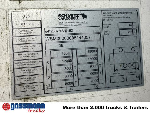 Schmitz Cargobull SKO 24/L-13.4 FP 25 - Semiremorcă frigider: Foto 5 Schmitz Cargobull SKO 24/L-13.4 FP 25 - Semiremorcă frigider: Foto 5