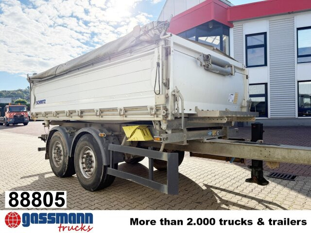 Schmitz Cargobull ZKI 18-4.9, Alu-Bordwände, ca. 10m³ - Remorcă basculantă: Foto 1 Schmitz Cargobull ZKI 18-4.9, Alu-Bordwände, ca. 10m³ - Remorcă basculantă: Foto 1