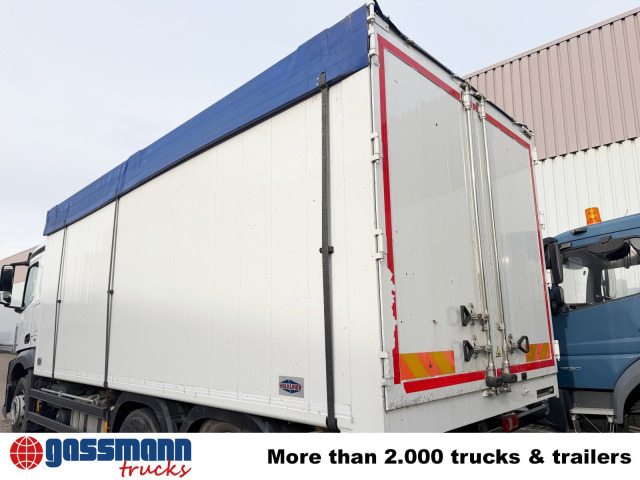 Schubbodenaufbau mit Plane ca 29m³, Funk - Camion furgon: Foto 2 Schubbodenaufbau mit Plane ca 29m³, Funk - Camion furgon: Foto 2