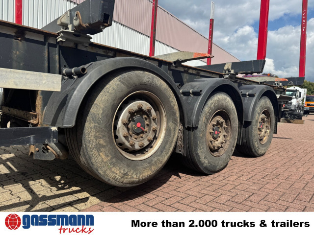 Semiremorcă transport busteni Schwarzmüller 3-Achs Holzauflieger, Liftachse, MEHRFACH: Foto 8