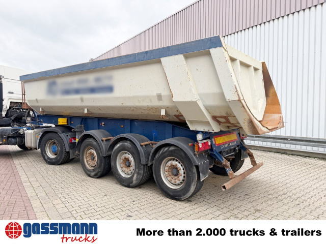 Schwarzmüller HKS 3/E-S1, Liftachse, Stahlmulde, ca. 25m³ - Semiremorcă basculantă: Foto 4 Schwarzmüller HKS 3/E-S1, Liftachse, Stahlmulde, ca. 25m³ - Semiremorcă basculantă: Foto 4