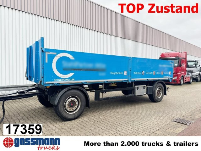 Schwarzmüller T-Serie, TOP-Zustand - Remorcă platformă: Foto 1 Schwarzmüller T-Serie, TOP-Zustand - Remorcă platformă: Foto 1