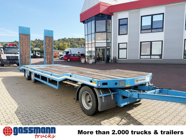 Remorcă transport agabaritic pentru transport de utilaje grele nou Scorpion 3-Achs Tiefladeanhänger, Liftachse,: Foto 11