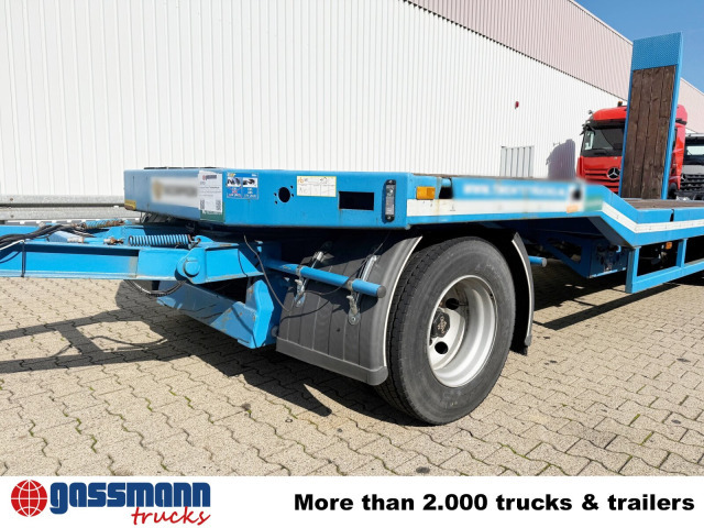 Remorcă transport agabaritic pentru transport de utilaje grele nou Scorpion 3-Achs Tiefladeanhänger, Liftachse,: Foto 13