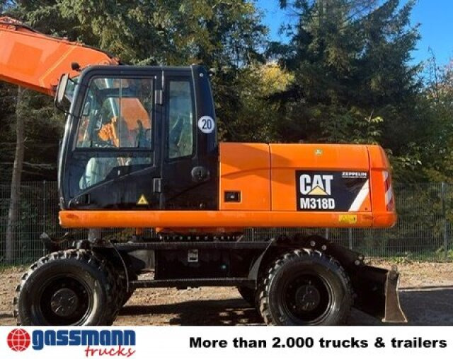 CAT M318D Mobilbagger - Utilaje constructii: Foto 3 CAT M318D Mobilbagger - Utilaje constructii: Foto 3
