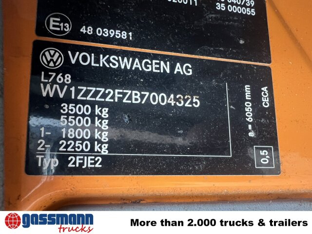 Volkswagen Crafter 2.5 TDI 4x2 Doka, Meiller Kipper - Camion basculantă: Foto 2 Volkswagen Crafter 2.5 TDI 4x2 Doka, Meiller Kipper - Camion basculantă: Foto 2