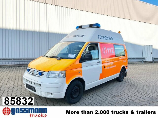 Volkswagen T5 2.5 TDI 4x2, Krankenwagen - Ambulanță: Foto 1 Volkswagen T5 2.5 TDI 4x2, Krankenwagen - Ambulanță: Foto 1