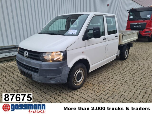 Volkswagen T5 Doka 4x2, 2.0 ltr. TDI Pritsche - Autoutilitară cu platformă, Autoutilitară cabină dublă: Foto 1 Volkswagen T5 Doka 4x2, 2.0 ltr. TDI Pritsche - Autoutilitară cu platformă, Autoutilitară cabină dublă: Foto 1