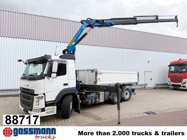Volvo FM 460 6x2, Lenk-/Liftachse, Alu-Bordwände, - Camion basculantă, Camion cu macara: Foto 1 Volvo FM 460 6x2, Lenk-/Liftachse, Alu-Bordwände, - Camion basculantă, Camion cu macara: Foto 1