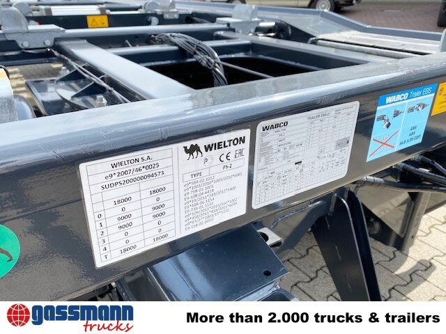 Wielton PS2P70B Abrollanhänger bis 7,25 m Behälter - Remorcă abroll/ Skiploader: Foto 4 Wielton PS2P70B Abrollanhänger bis 7,25 m Behälter - Remorcă abroll/ Skiploader: Foto 4