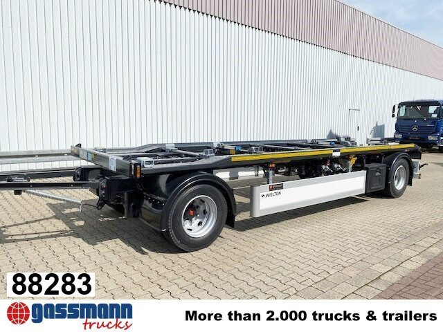 Wielton PS2P70B Abrollanhänger bis 7,25 m Behälter - Remorcă abroll/ Skiploader: Foto 1 Wielton PS2P70B Abrollanhänger bis 7,25 m Behälter - Remorcă abroll/ Skiploader: Foto 1