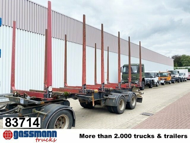 ZASLAW D-36657 Holzanhänger - Remorcă transport busteni: Foto 1 ZASLAW D-36657 Holzanhänger - Remorcă transport busteni: Foto 1