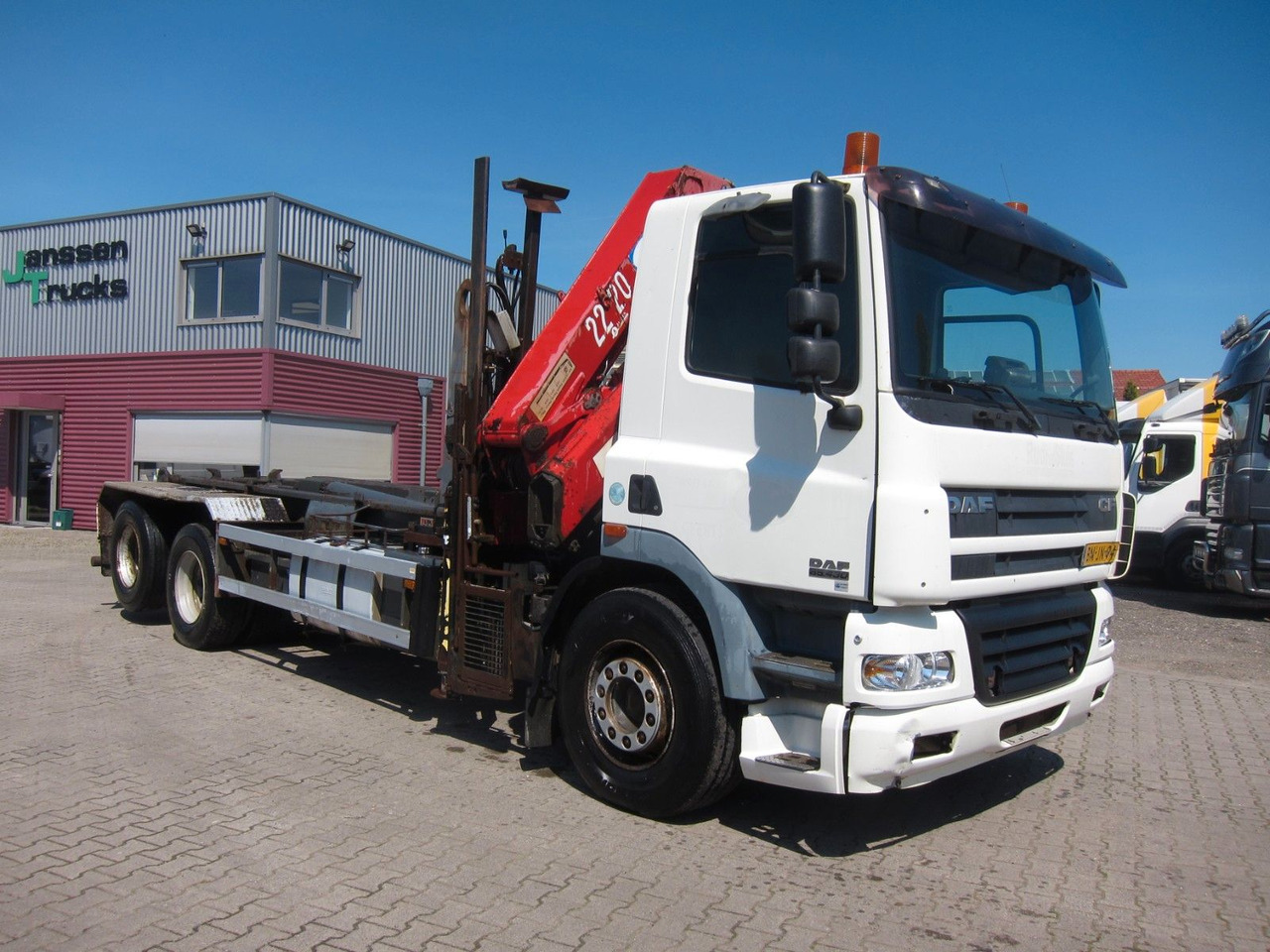 DAF CF 85 480 6x2 HMF 2220 3xhydr Remote Manual E3 - Camion cu cârlig, Camion cu macara: Foto 1 DAF CF 85 480 6x2 HMF 2220 3xhydr Remote Manual E3 - Camion cu cârlig, Camion cu macara: Foto 1