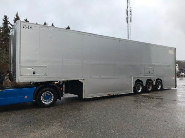 Langendorf Doppeldecker-Rennanhänger mit Hebebühne - Semiremorcă furgon: Foto 1 Langendorf Doppeldecker-Rennanhänger mit Hebebühne - Semiremorcă furgon: Foto 1