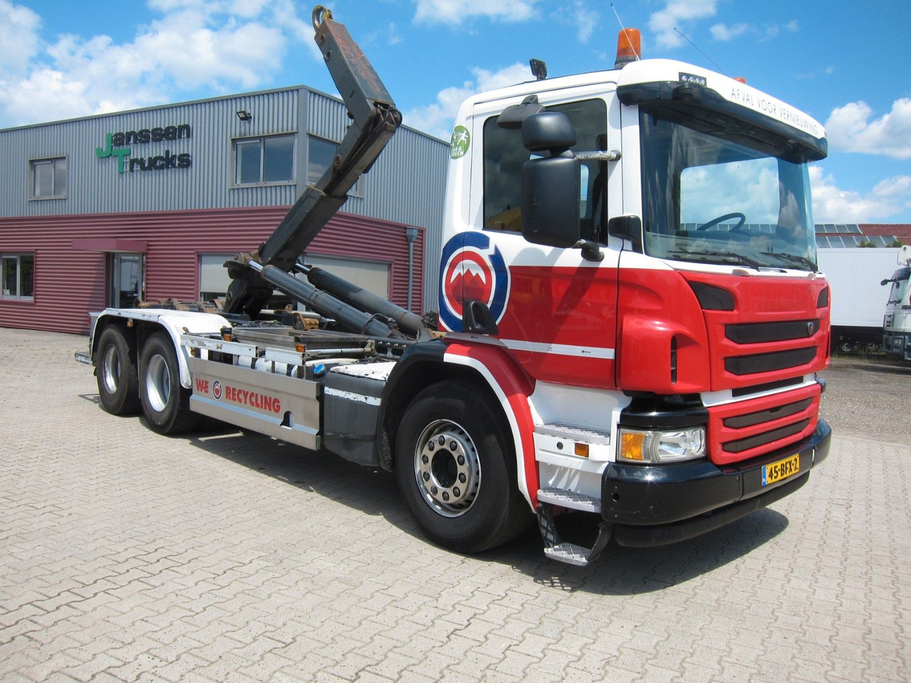Scania P410 CB6X2 HSA Hyva 22T Haken E6 Liftachse - Camion cu cârlig: Foto 1 Scania P410 CB6X2 HSA Hyva 22T Haken E6 Liftachse - Camion cu cârlig: Foto 1