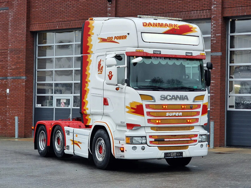 Scania R520 V8 Topline 6x2/4 - Full air - Steering - Euro 6 - Opti Cruise - - Cap tractor: Foto 1 Scania R520 V8 Topline 6x2/4 - Full air - Steering - Euro 6 - Opti Cruise - - Cap tractor: Foto 1