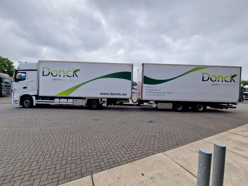 Mercedes-Benz Actros 1942 4x2 - Box with Loadlift - Full air + Pacton Trailer Loadlift - Heating system - Camion furgon: Foto 4 Mercedes-Benz Actros 1942 4x2 - Box with Loadlift - Full air + Pacton Trailer Loadlift - Heating system - Camion furgon: Foto 4