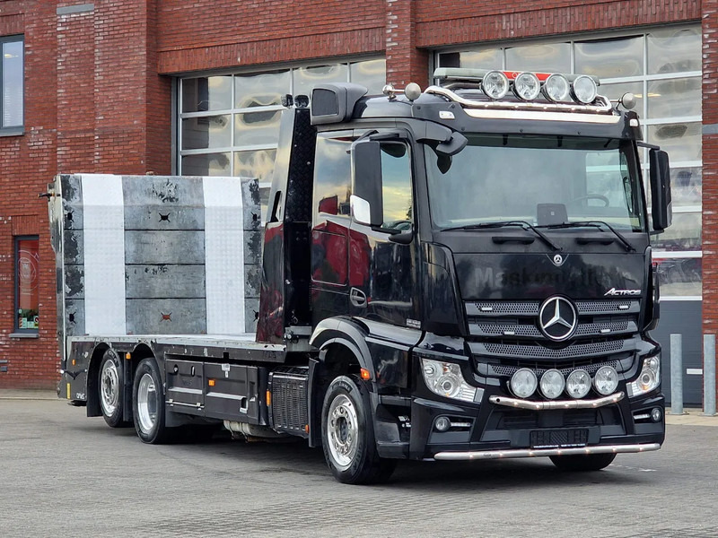 Mercedes-Benz Actros 2553 6x2 - Flabad hydraulic ramps/extension - Winch - Camera - Machine mover - Camion transport auto: Foto 2 Mercedes-Benz Actros 2553 6x2 - Flabad hydraulic ramps/extension - Winch - Camera - Machine mover - Camion transport auto: Foto 2