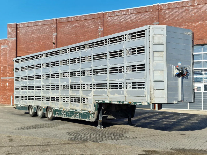 Pezzaioli 5 deck livestock trailer - Water & Ventilation - Loadlift - Folding floors - BPW Axle - 155M3 - Semiremorcă transport animale: Foto 3 Pezzaioli 5 deck livestock trailer - Water & Ventilation - Loadlift - Folding floors - BPW Axle - 155M3 - Semiremorcă transport animale: Foto 3