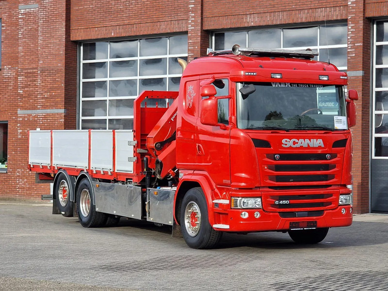 Scania G450 6x2*4 - HMF 2620 K5 Crane with remote - Retarder - Steering axle - Camion cu macara: Foto 2 Scania G450 6x2*4 - HMF 2620 K5 Crane with remote - Retarder - Steering axle - Camion cu macara: Foto 2