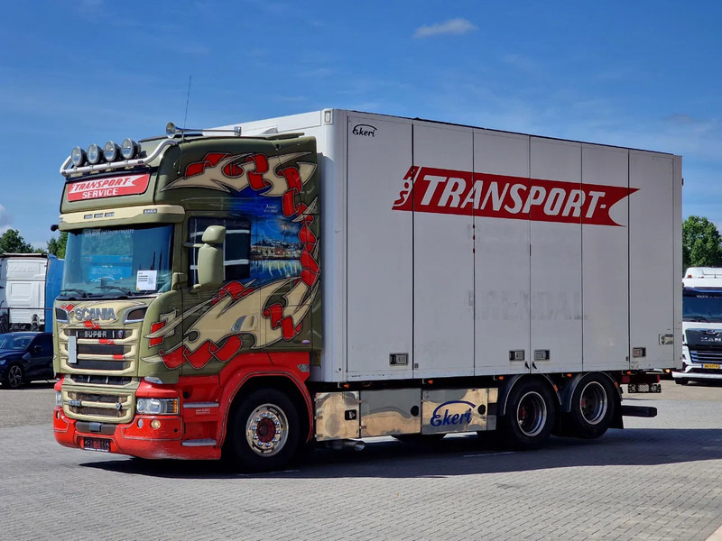 Scania R580 V8 Topline 6x2 - Box with sidedoors - Retarder - Full air - 4.55WB - Camion furgon: Foto 3 Scania R580 V8 Topline 6x2 - Box with sidedoors - Retarder - Full air - 4.55WB - Camion furgon: Foto 3