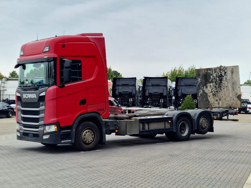 Scania S500 NGS Highline 6x2 - BDF - Full air - Loadlift - Navi - Retarder - Camion transport containere/ Swap body: Foto 3 Scania S500 NGS Highline 6x2 - BDF - Full air - Loadlift - Navi - Retarder - Camion transport containere/ Swap body: Foto 3