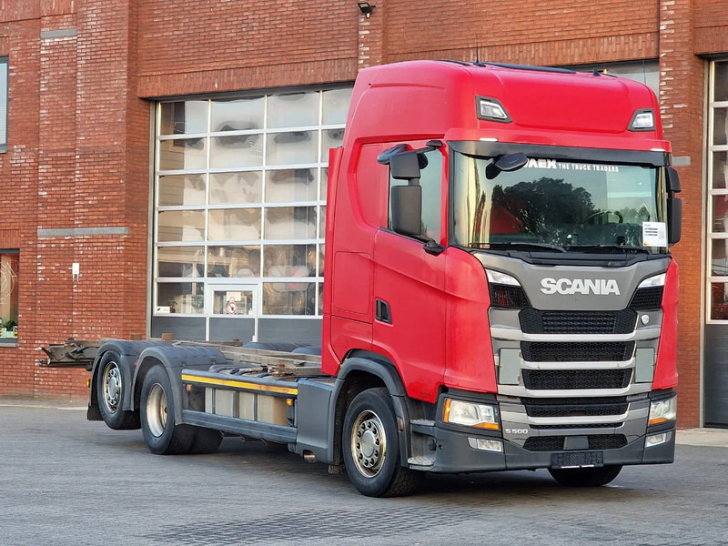 Scania S500 NGS Highline 6x2 - BDF - Full air - Navi - Retarder - Camion transport containere/ Swap body: Foto 1 Scania S500 NGS Highline 6x2 - BDF - Full air - Navi - Retarder - Camion transport containere/ Swap body: Foto 1