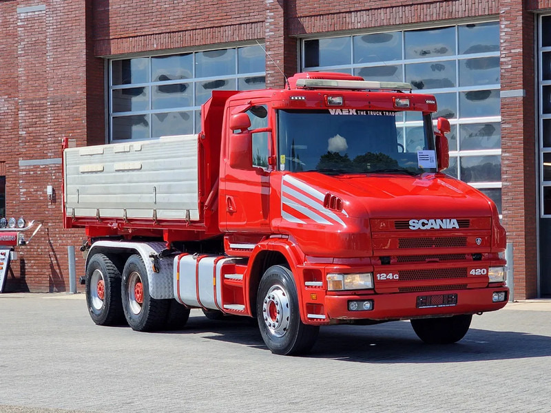 Scania T124-420 6x4 - Tipper - Retarder - Full steel - HUB Reduction - Manual gearbox - Camion basculantă: Foto 3 Scania T124-420 6x4 - Tipper - Retarder - Full steel - HUB Reduction - Manual gearbox - Camion basculantă: Foto 3