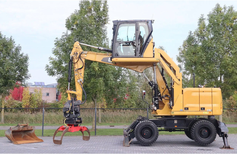 Caterpillar M314 07A | ELEVATING GRAB | ROTOTILT | BSS | GRAB | BUCKET - Excavator pe roţi: Foto 1 Caterpillar M314 07A | ELEVATING GRAB | ROTOTILT | BSS | GRAB | BUCKET - Excavator pe roţi: Foto 1