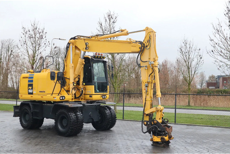 Komatsu PW 160-10 | ROTOTILT | NEW TIRES - Excavator pe roţi: Foto 5 Komatsu PW 160-10 | ROTOTILT | NEW TIRES - Excavator pe roţi: Foto 5