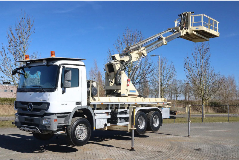Mercedes-Benz Actros 2636 6X4 | TUNNEL PLATFORM | REMOTE DRIVING - Camion cu macara: Foto 1 Mercedes-Benz Actros 2636 6X4 | TUNNEL PLATFORM | REMOTE DRIVING - Camion cu macara: Foto 1