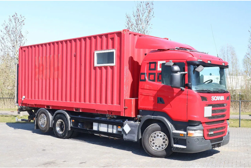 Scania R490 | 6X2 | RETARDER | BDF | MOBILE WORKSHOP | WERKSTATT - Camion furgon: Foto 3 Scania R490 | 6X2 | RETARDER | BDF | MOBILE WORKSHOP | WERKSTATT - Camion furgon: Foto 3