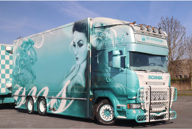 Scania R560 V8 | BERTHONS HOT ROD | CUSTOM SPECIAL TRUCK - Camion furgon: Foto 1 Scania R560 V8 | BERTHONS HOT ROD | CUSTOM SPECIAL TRUCK - Camion furgon: Foto 1