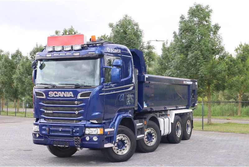 Scania R580 V8 | FULL STEEL | BIG AXLES | RETARDER | EURO 6 - Camion basculantă: Foto 2 Scania R580 V8 | FULL STEEL | BIG AXLES | RETARDER | EURO 6 - Camion basculantă: Foto 2
