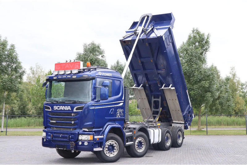 Scania R580 V8 | FULL STEEL | BIG AXLES | RETARDER | EURO 6 - Camion basculantă: Foto 1 Scania R580 V8 | FULL STEEL | BIG AXLES | RETARDER | EURO 6 - Camion basculantă: Foto 1