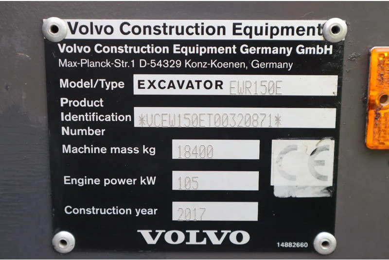 Leasing de Volvo EWR 150 E | ROTOTILT | BUCKET | TRAILER HYDR Volvo EWR 150 E | ROTOTILT | BUCKET | TRAILER HYDR: Foto 20 Leasing de Volvo EWR 150 E | ROTOTILT | BUCKET | TRAILER HYDR Volvo EWR 150 E | ROTOTILT | BUCKET | TRAILER HYDR: Foto 20