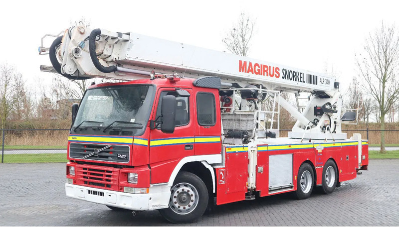 Volvo FM 12.340 6X4 | SNORKEL MAGIRUS ALP 340 | 34 METER - Autospeciala de stins incendii: Foto 1 Volvo FM 12.340 6X4 | SNORKEL MAGIRUS ALP 340 | 34 METER - Autospeciala de stins incendii: Foto 1