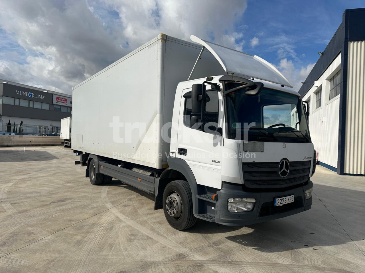 MERCEDES ATEGO - Camion furgon: Foto 2 MERCEDES ATEGO - Camion furgon: Foto 2