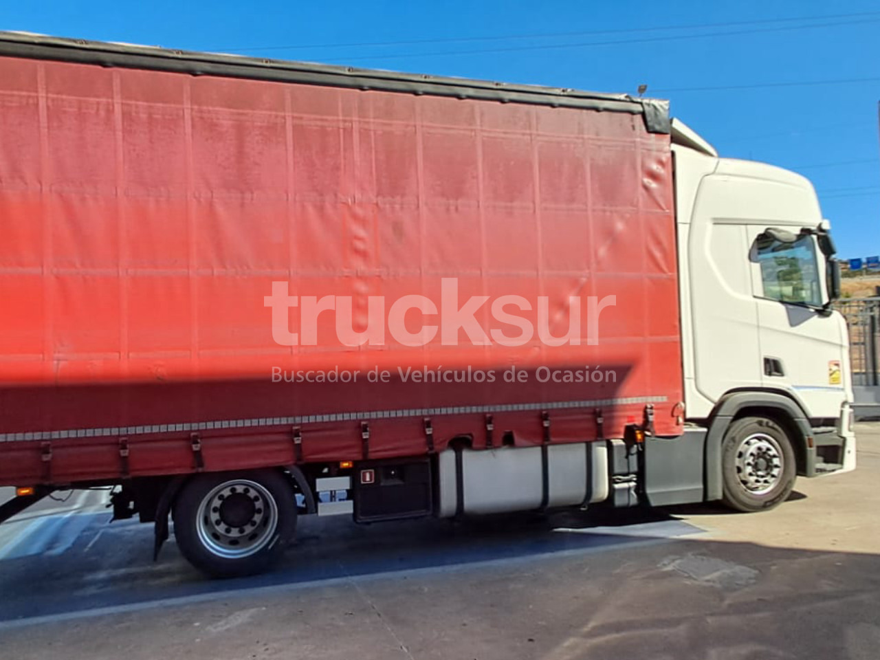 SCANIA R450.18 - Camion cu prelată: Foto 4 SCANIA R450.18 - Camion cu prelată: Foto 4