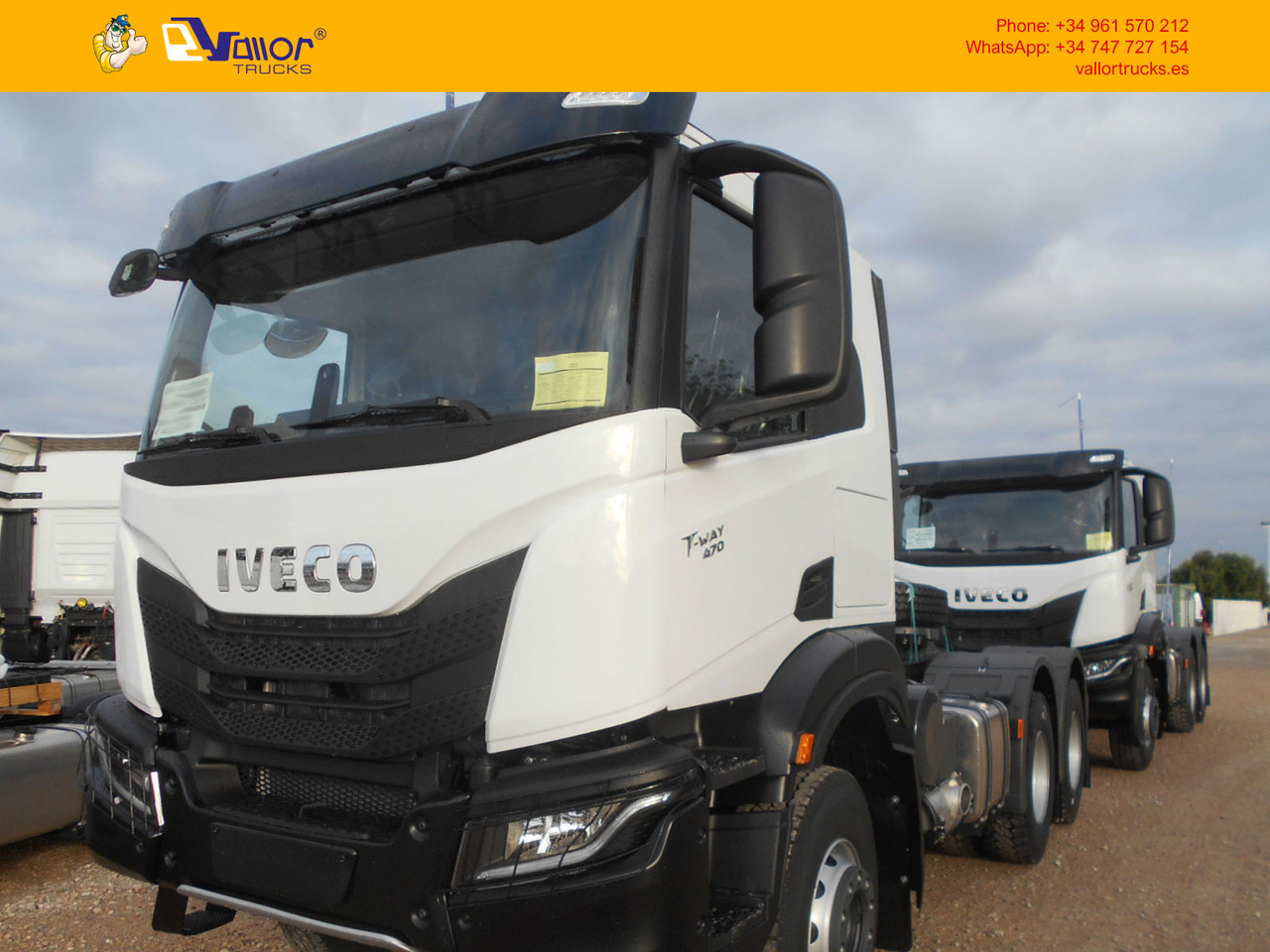 IVECO T-WAY 470 6x4 - - ONLY FOR EXPORT - Cap tractor: Foto 5 IVECO T-WAY 470 6x4 - - ONLY FOR EXPORT - Cap tractor: Foto 5