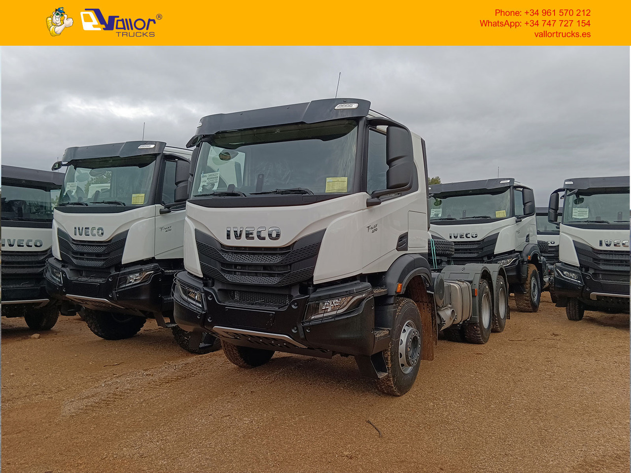 IVECO TWAY AT720T47 6x6 HEAVY DUTY TRUCKS EXPORT - Cap tractor: Foto 1 IVECO TWAY AT720T47 6x6 HEAVY DUTY TRUCKS EXPORT - Cap tractor: Foto 1