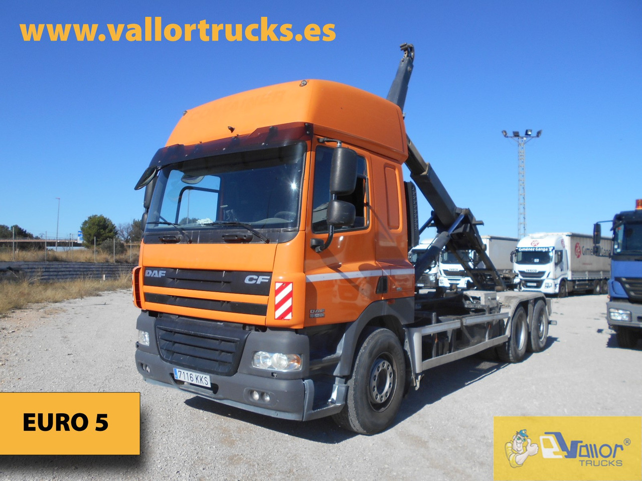 DAF CF 85.460 - Camion cu cârlig: Foto 1 DAF CF 85.460 - Camion cu cârlig: Foto 1